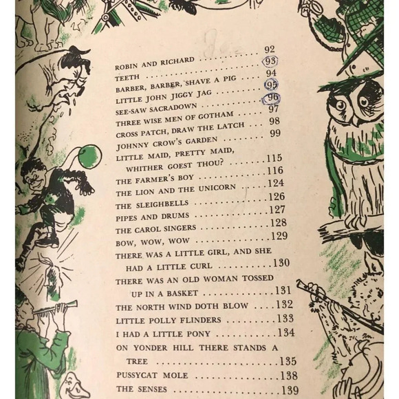 Vintage 1974 Best Loved  Nursery Rhymes and Songs Parents Magazine Hardback - Picture 14 of 16